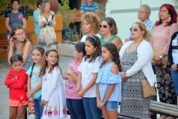 Misa y procesión del Sagrado Corazón de Jesús en el pueblo de Ojos de Garza (Foto Francisco Javier Santana)
