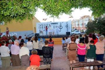 Misa y procesión del Sagrado Corazón de Jesús en el pueblo de Ojos de Garza (Foto Francisco Javier Santana)