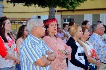 Misa y procesión del Sagrado Corazón de Jesús en el pueblo de Ojos de Garza (Foto Francisco Javier Santana)