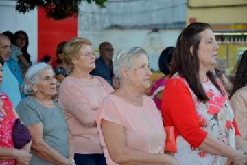 Misa y procesión del Sagrado Corazón de Jesús en el pueblo de Ojos de Garza (Foto Francisco Javier Santana)