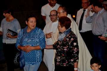 Misa y procesión del Sagrado Corazón de Jesús en el pueblo de Ojos de Garza (Foto Francisco Javier Santana)
