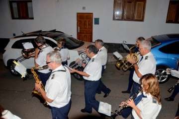 Misa y procesión del Sagrado Corazón de Jesús en el pueblo de Ojos de Garza (Foto Francisco Javier Santana)