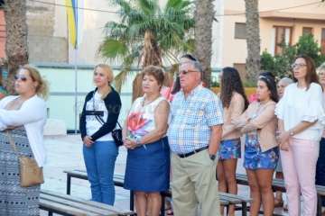 Misa y procesión del Sagrado Corazón de Jesús en el pueblo de Ojos de Garza (Foto Francisco Javier Santana)