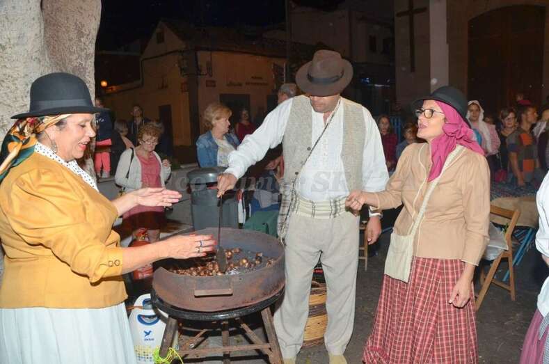 Fiesta de Los Finaos en Los Llanos, esta noche (Foto Francisco Javier Santana)