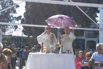 Los cementerios de San Juan y San Gregorio este miércoles, festividad de Todos los Santos (Foto Antonio Alí y Francisco Javier Santana)
