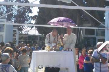 Los cementerios de San Juan y San Gregorio este miércoles, festividad de Todos los Santos (Foto Antonio Alí y Francisco Javier Santana)