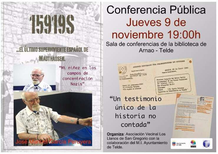 Cartel del acto (Foto TA)