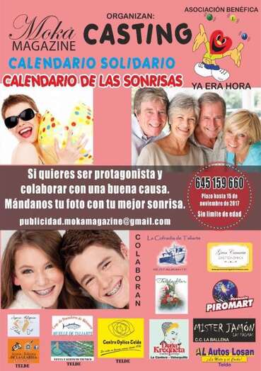 Cartel anunciador del casting (Foto TA)