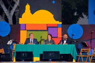 Pregón de las fiestas de San Gregorio 2017 (Foto Francisco Javier Santana)