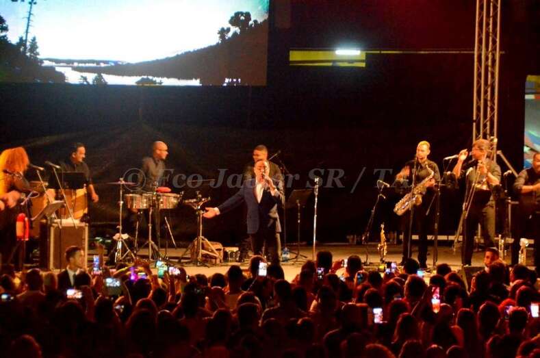 La actuación tuvo lugar en el auditorio José Vélez (Foto Francisco Javier Santana)