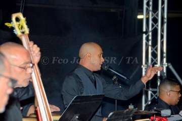 Concierto de Gilberto Santa Rosa en Telde (Foto Francisco Javier Santana)