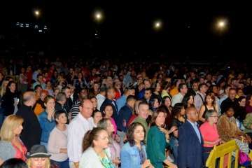 Concierto de Gilberto Santa Rosa en Telde (Foto Francisco Javier Santana)