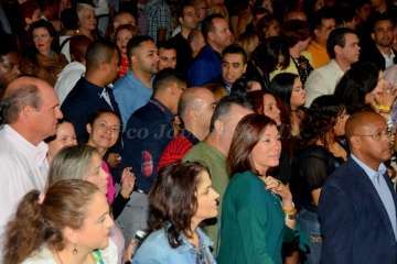 Concierto de Gilberto Santa Rosa en Telde (Foto Francisco Javier Santana)