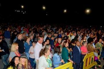 Concierto de Gilberto Santa Rosa en Telde (Foto Francisco Javier Santana)