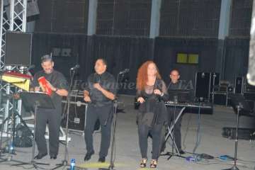 Concierto de Gilberto Santa Rosa en Telde (Foto Francisco Javier Santana)