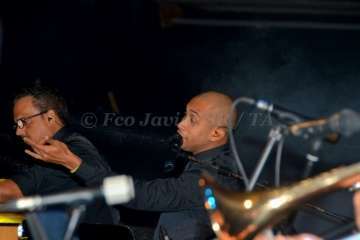 Concierto de Gilberto Santa Rosa en Telde (Foto Francisco Javier Santana)