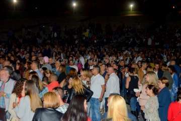 Concierto de Gilberto Santa Rosa en Telde (Foto Francisco Javier Santana)