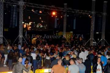 Concierto de Gilberto Santa Rosa en Telde (Foto Francisco Javier Santana)