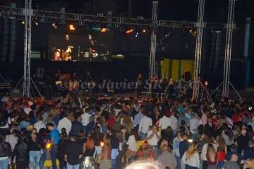 Concierto de Gilberto Santa Rosa en Telde (Foto Francisco Javier Santana)