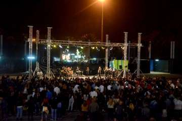 Concierto de Gilberto Santa Rosa en Telde (Foto Francisco Javier Santana)