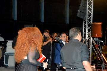 Concierto de Gilberto Santa Rosa en Telde (Foto Francisco Javier Santana)