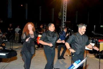 Concierto de Gilberto Santa Rosa en Telde (Foto Francisco Javier Santana)