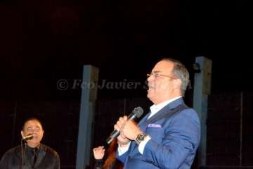 Concierto de Gilberto Santa Rosa en Telde (Foto Francisco Javier Santana)