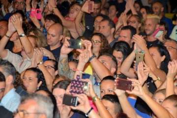 Concierto de Camela en Telde (Foto Francisco Javier Santana)