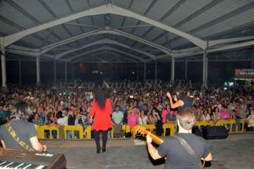 Concierto de Camela en Telde (Foto Francisco Javier Santana)