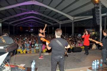 Concierto de Camela en Telde (Foto Francisco Javier Santana)