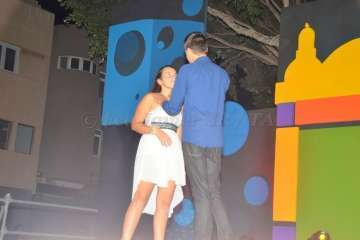 Oneida Rodríguez gana el VI Festival de la Canción de Telde (Foto Francisco Javier Santana)