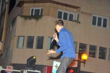 Oneida Rodríguez gana el VI Festival de la Canción de Telde (Foto Francisco Javier Santana)