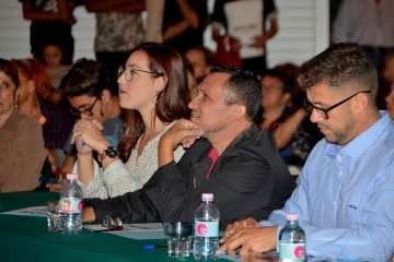 Oneida Rodríguez gana el VI Festival de la Canción de Telde (Foto Francisco Javier Santana)