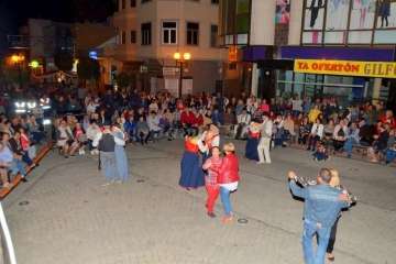Baile de taifa en Los Llanos de Telde (Foto Francisco Javier Santana y Antonio Alí)