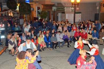 Baile de taifa en Los Llanos de Telde (Foto Francisco Javier Santana y Antonio Alí)