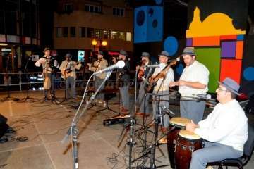 Baile de taifa en Los Llanos de Telde (Foto Francisco Javier Santana y Antonio Alí)