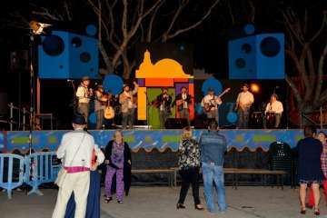 Baile de taifa en Los Llanos de Telde (Foto Francisco Javier Santana y Antonio Alí)