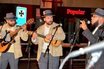 Baile de taifa en Los Llanos de Telde (Foto Francisco Javier Santana y Antonio Alí)