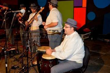 Baile de taifa en Los Llanos de Telde (Foto Francisco Javier Santana y Antonio Alí)