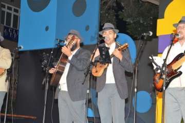 Baile de taifa en Los Llanos de Telde (Foto Francisco Javier Santana y Antonio Alí)