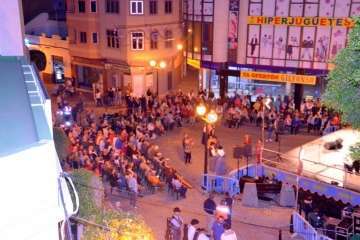 Baile de taifa en Los Llanos de Telde (Foto Francisco Javier Santana y Antonio Alí)