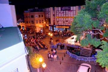 Baile de taifa en Los Llanos de Telde (Foto Francisco Javier Santana y Antonio Alí)