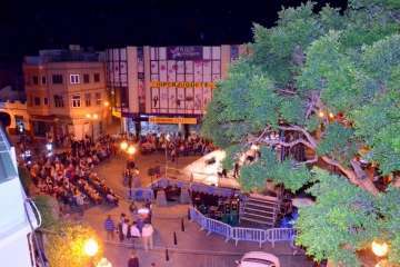 Baile de taifa en Los Llanos de Telde (Foto Francisco Javier Santana y Antonio Alí)