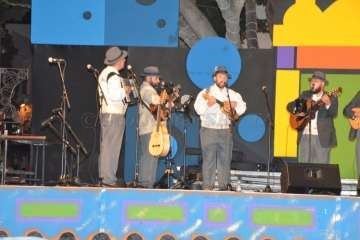 Baile de taifa en Los Llanos de Telde (Foto Francisco Javier Santana y Antonio Alí)