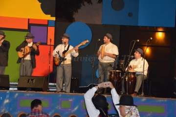 Baile de taifa en Los Llanos de Telde (Foto Francisco Javier Santana y Antonio Alí)