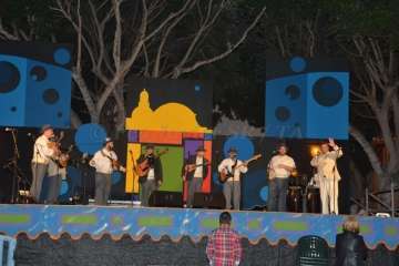 Baile de taifa en Los Llanos de Telde (Foto Francisco Javier Santana y Antonio Alí)