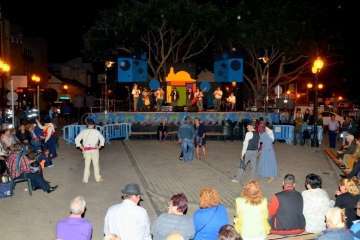 Baile de taifa en Los Llanos de Telde (Foto Francisco Javier Santana y Antonio Alí)