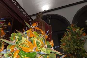 Misa y procesión religiosa de San Gregorio Taumaturgo en Telde (Foto Antonio Alí y TA)