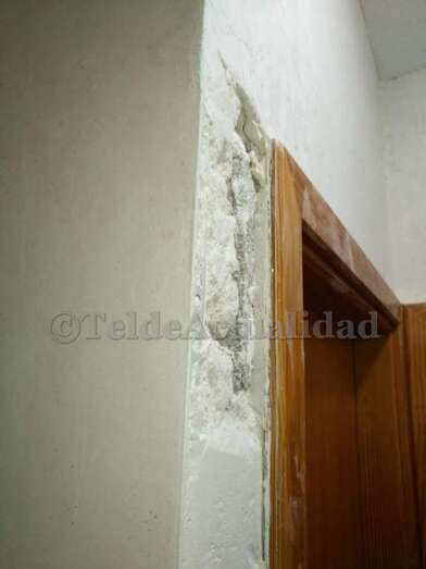 Desperfectos en una de las viviendas (Foto TA)