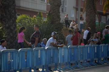 Las carreras de caballos toman la Avenida del Cabildo (TA y Francisco Javier Santana)